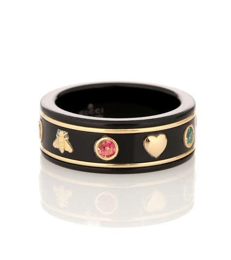 black diamond gucci ring|18kt gold Gucci rings.